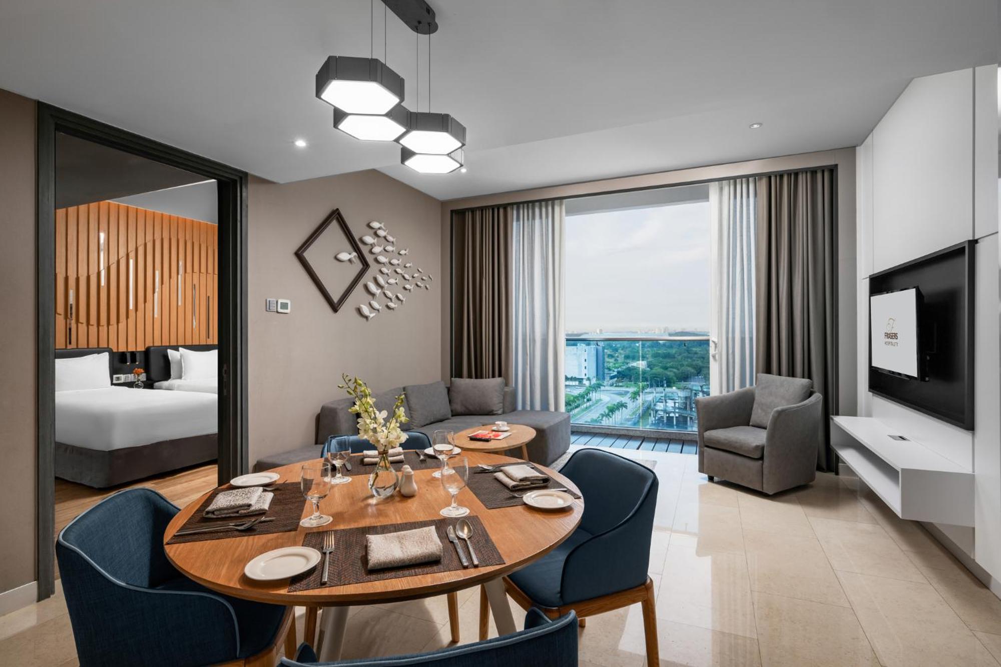 Fraser Place Puteri Harbour Nusajaya (Iskandar Puteri) Exterior foto A suite at the hotel