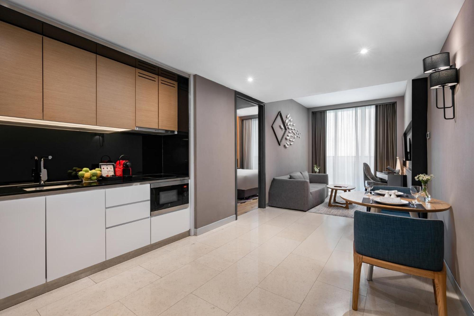 Fraser Place Puteri Harbour Nusajaya (Iskandar Puteri) Exterior foto A two-bedroom apartment at the hotel