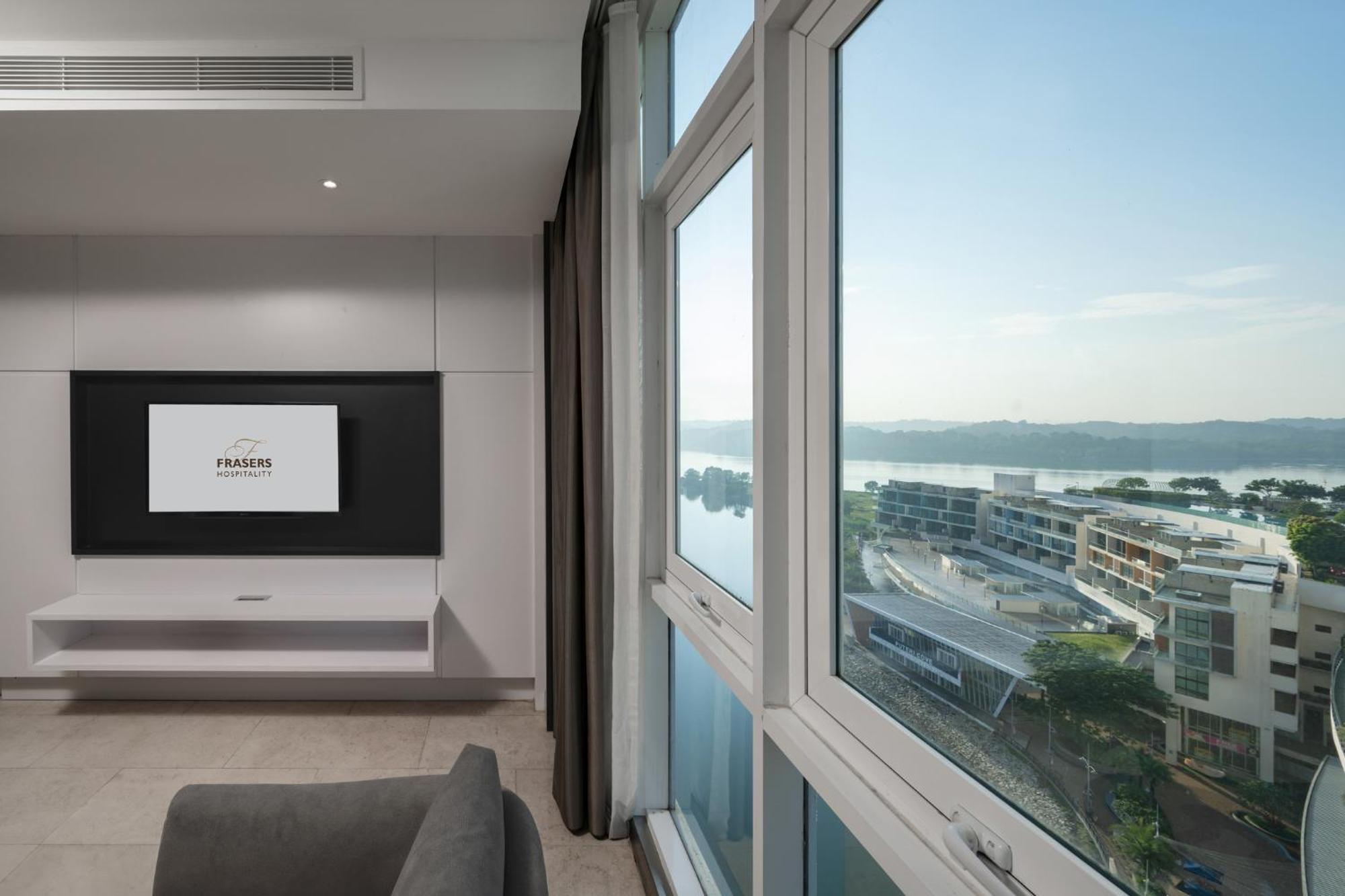 Fraser Place Puteri Harbour Nusajaya (Iskandar Puteri) Exterior foto View from a suite