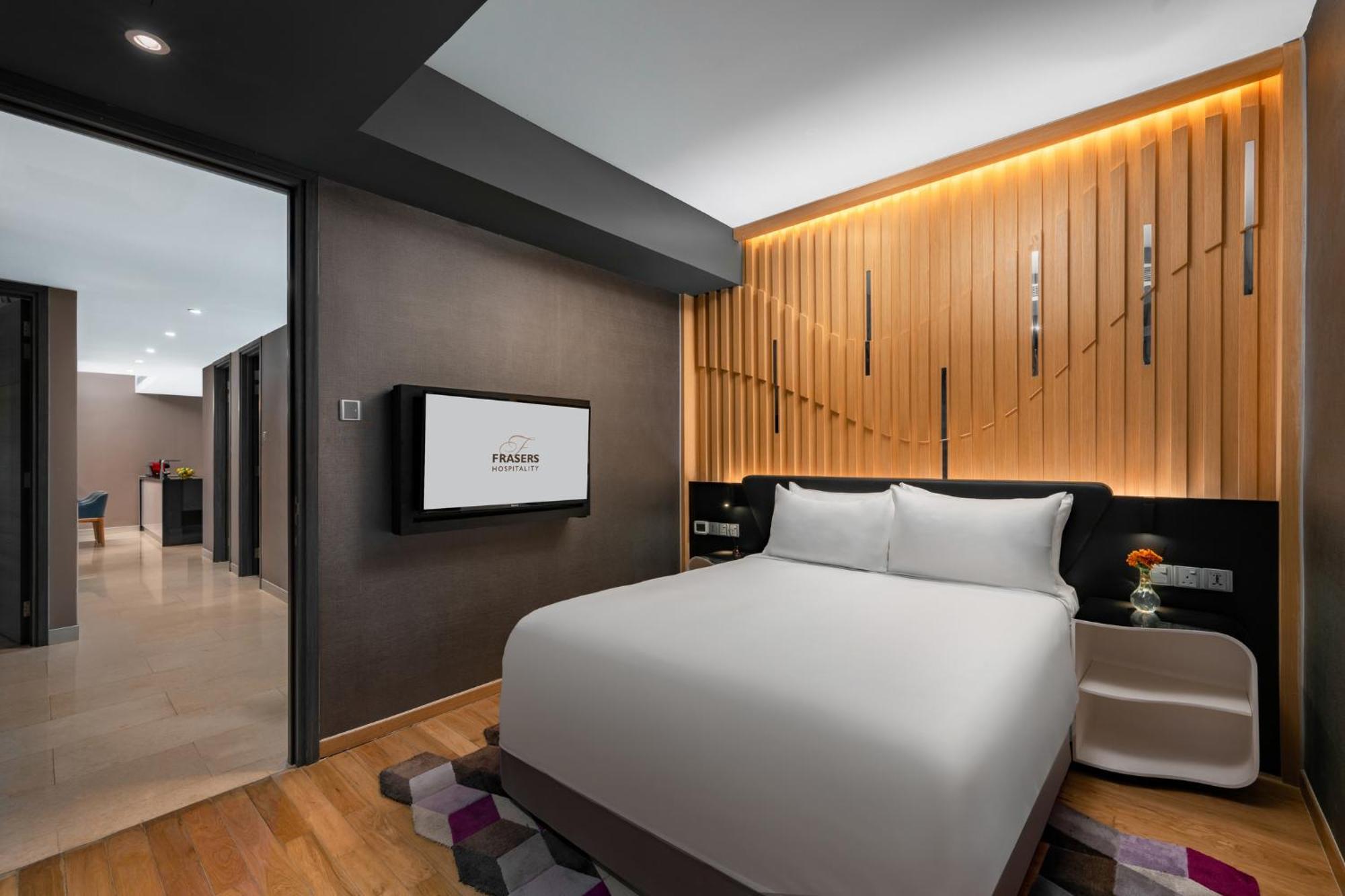 Fraser Place Puteri Harbour Nusajaya (Iskandar Puteri) Exterior foto A bedroom at the hotel