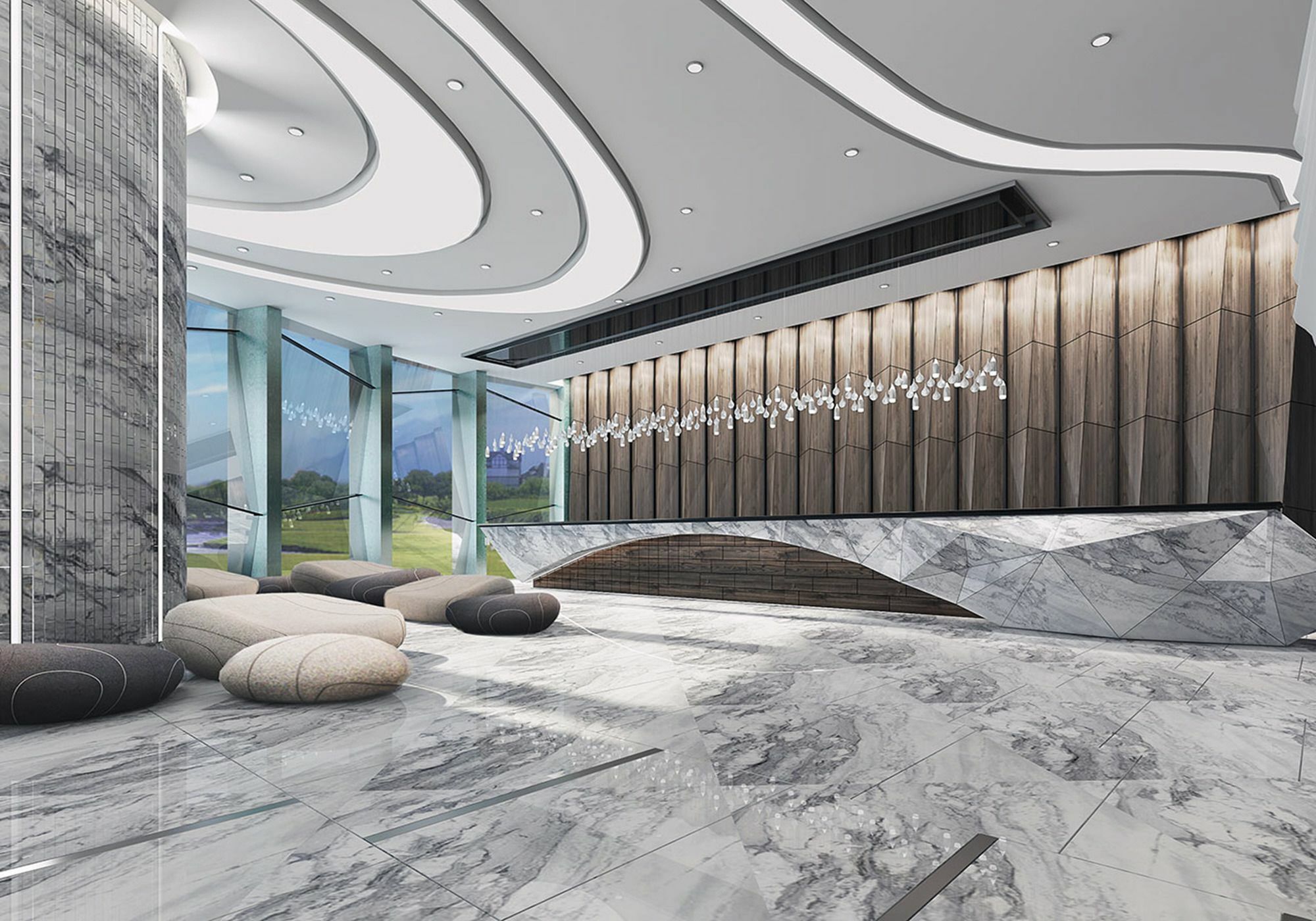 Fraser Place Puteri Harbour Nusajaya (Iskandar Puteri) Exterior foto Interior of the hotel