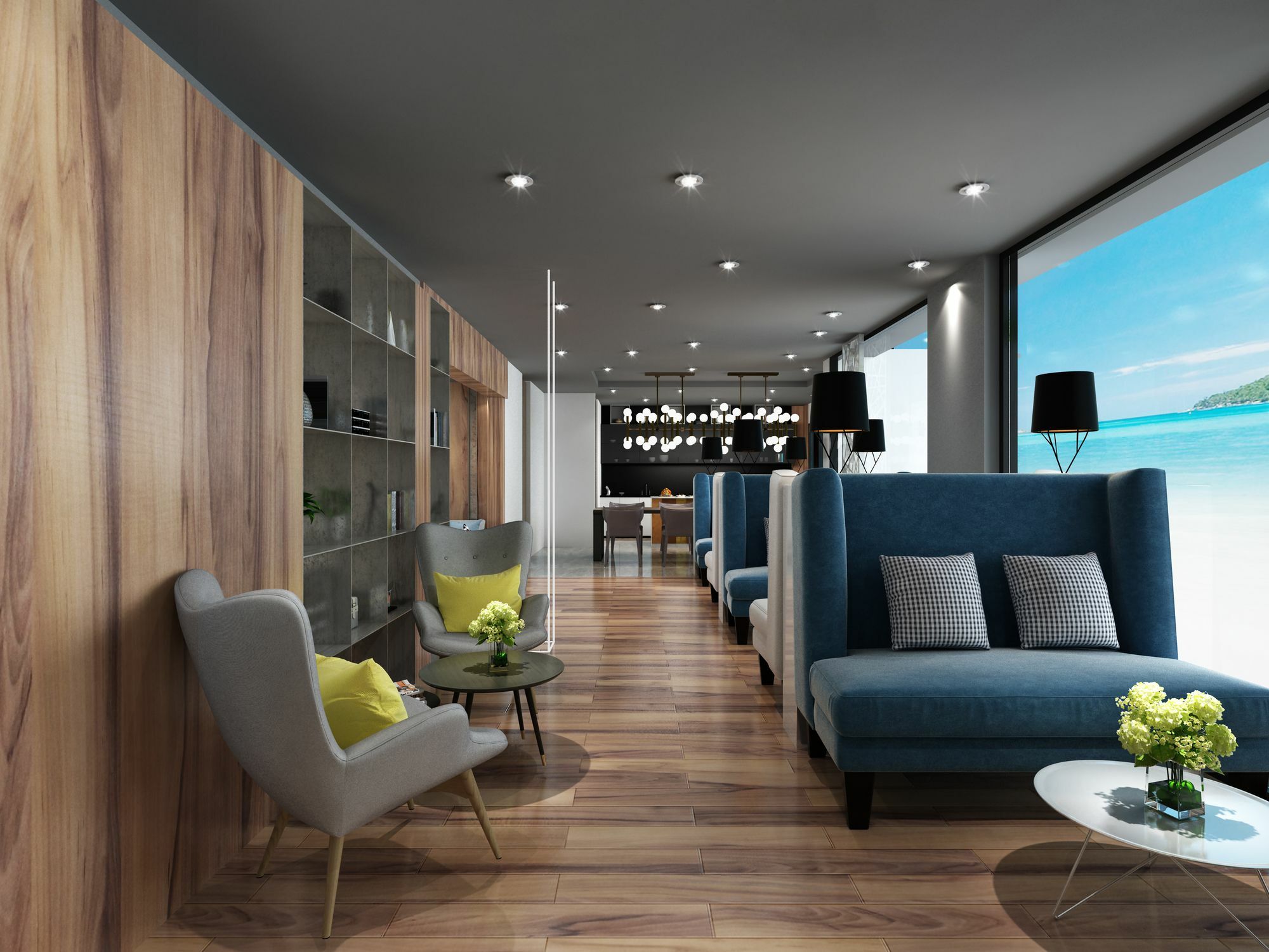 Fraser Place Puteri Harbour Nusajaya (Iskandar Puteri) Exterior foto The interior of the lounge